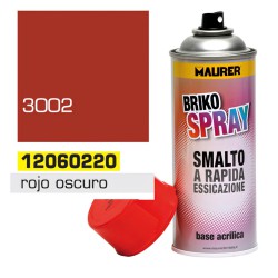 Spray Pintura Rojo Oscuro Carmin 400 ml.