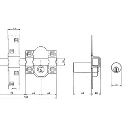Alambre Galvanizado (Rollo 500 gramos) Nº14/2,2 mm.
