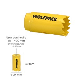 Buzo Trabajo Wolfpack Azul Talla   66