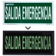 Cartel Salida De Emergencia 30 x 15 (Alt.) cm.