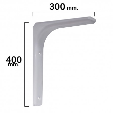 Palomilla Reforzada Blanca   400x300 mm. Uso Doméstico