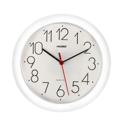 Reloj De Pared Ø 25 cm. Color Blanco