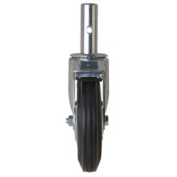 Rueda Polyamida Pasante   40 mm.