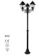 Farol Jardin Con Columna 3 Faroles 2m.