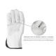 Guantes Piel FLOR  9" Con Colgador (Par)