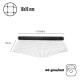 Malla Protectora Avicola BOP 16 x 16 mm. 50 gramos/m2. 1m. x 10 m.