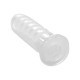 Taco Wolfpack Plástico Blanco 12x45 mm. (25 uindades)