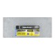 Talocha Plastico 35 x 15 Cm. Base almenada Gris