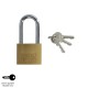 Candado Laton Arco Largo Llaves Iguales 50 mm. Nº1