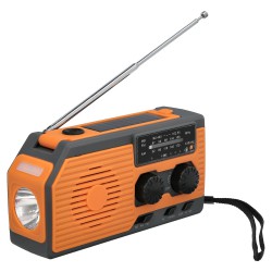 Linterna Led De Emergencia Solar Con Radio
