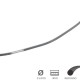 Hilo Nylon / Aluminio Redondo Profesional Ø 3,5 mm. (Dispensador 40 metros)