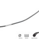 Hilo Nylon/Aluminio Redondo Profesional Ø 3,0 mm. (Dispensador 50 metros)