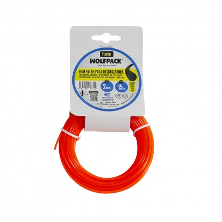 Hilo Nylon Redondo Ø 2,0 mm. (Rollo 15 metros)