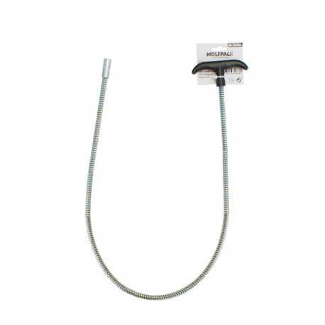 Mango Flexible Reforzado Para Cepillos M12 Longitud 1metro Mango T