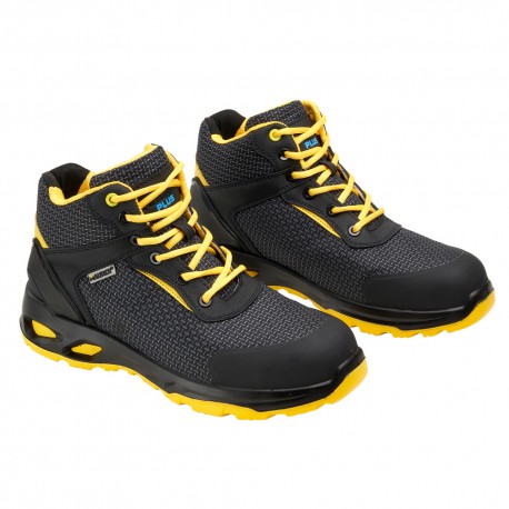 Bota Seguridad Maurer S3 Modelo Amerina Antideslizante con Suela Resistente a los Hidrocarburos. Talla 41.