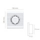 Extractor Aire Ø 100 mm. / 11 Watt.