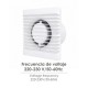 Extractor Aire Ø 100 mm. / 11 Watt.