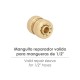 Reparador Laton Para Mangueras 1/2". Blister 1 pieza