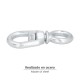 Grillete Giratorio Simple Acero    6mm