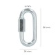 Enganche Rapido Cadena   6,0 mm.