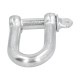 Grillete Recto Galvanizado 11 mm. 7/16" Uso Domestico