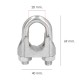 Sujetacables Galvanizado 20 mm. 3/4" Uso Domestico