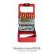Estuche Brocas Hss Titanio 1-10 mm. 19 Piezas