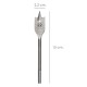 Broca Plana Madera 3 Puntas Wolfpack   22,00 mm.