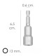 Llave Vaso Magnetica 13 mm. (2 Piezas)