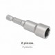 Llave Vaso Magnetica 12 mm. (2 Piezas)