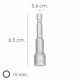 Llave Vaso Magnetica 10 mm. (2 Piezas)