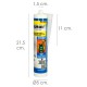 Masilla Montaje Fix Adhesiva 310 ml.