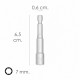 Llave Vaso Magnetica  7 mm. (2 Piezas)