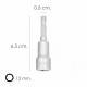 Llave Vaso Magnetica 12 mm. (2 Piezas)