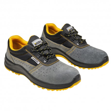Zapato Seguridad Maurer S1 Modelo Vittoria Transpirables concon suela y puntera antiperforación Talla 45.