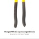 Tenazas Apertura Múltiple Negra 300 mm. Mangos Plastificados DIN 8976. Pico De Loro, Alicates Extensibles, Tenazas Fontanero