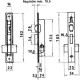 Cerradura Lince 5551 Aluminio   14 mm.