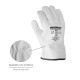 Guantes Piel FLOR  9" Con Colgador (Par)